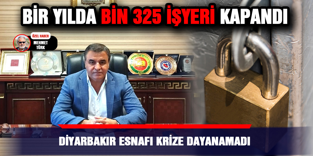 Diyarbakır esnafı krize dayanamadı