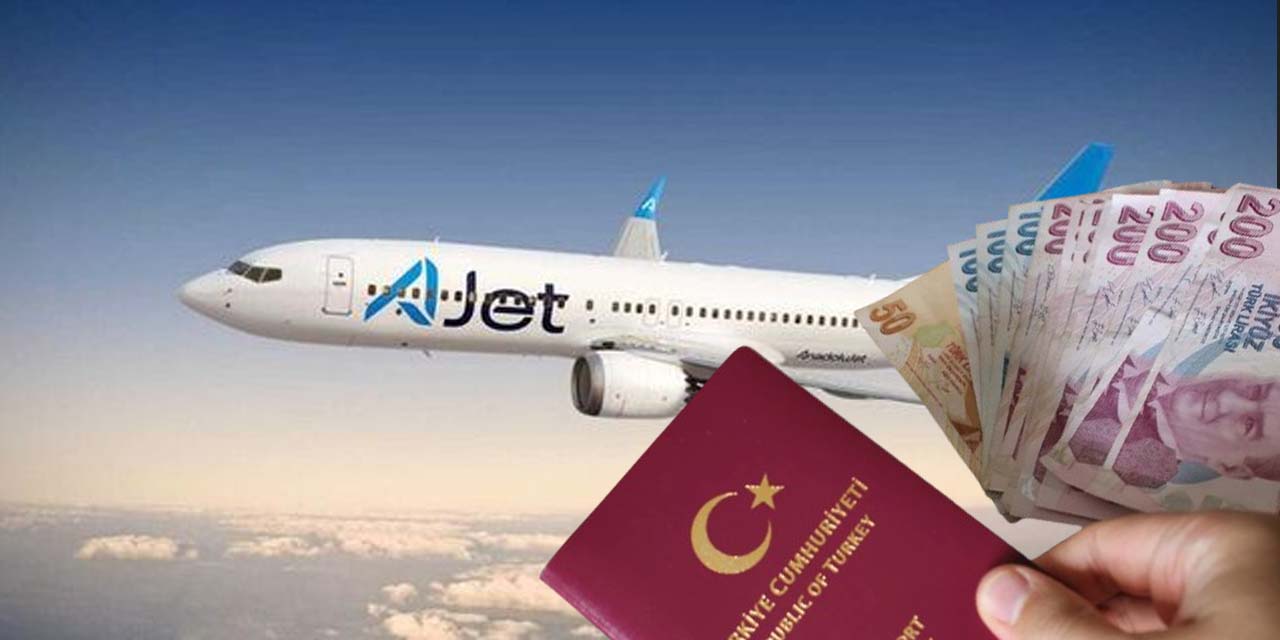 AJet’ten 9 Euro’ya Yurtdışı Bileti!