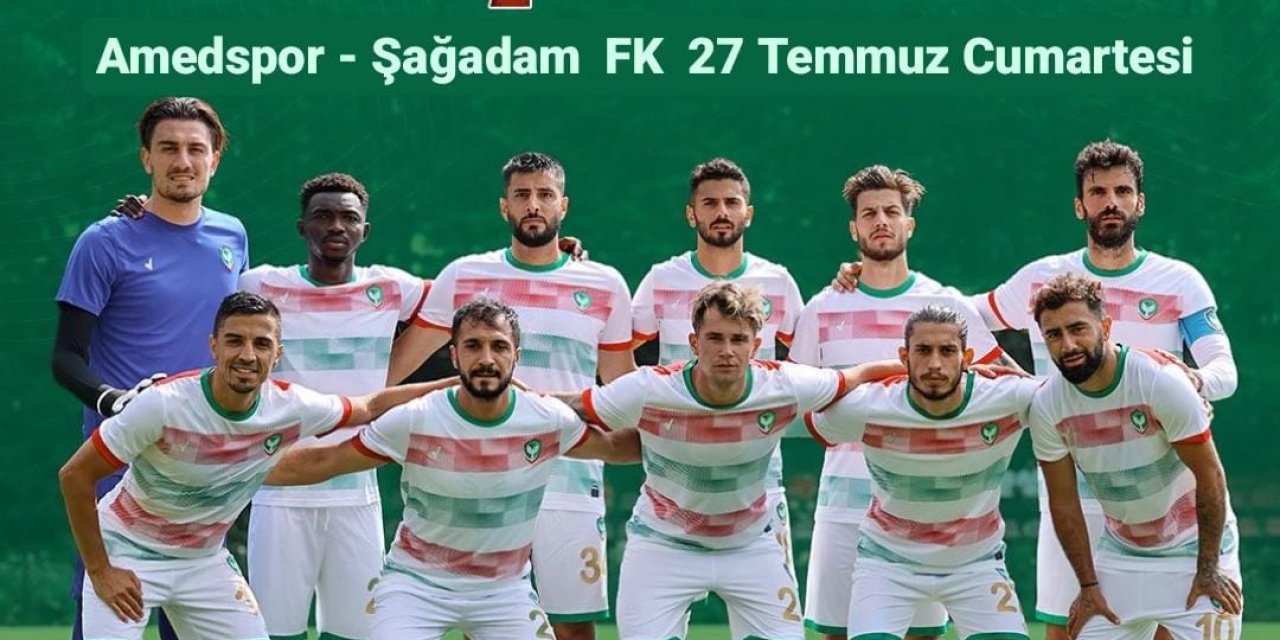 Amedspor Hazırlık maçında canlı yayın yok