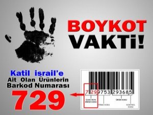 “Barkod numarası 729 ile başlayan ürünleri almayın”