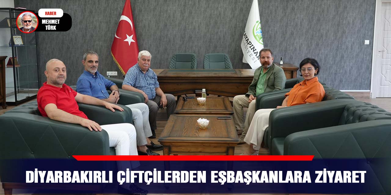 Diyarbakırlı çiftçilerden eşbaşkanlara ziyaret