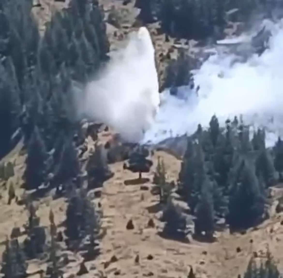 Maraş’ta orman yangını