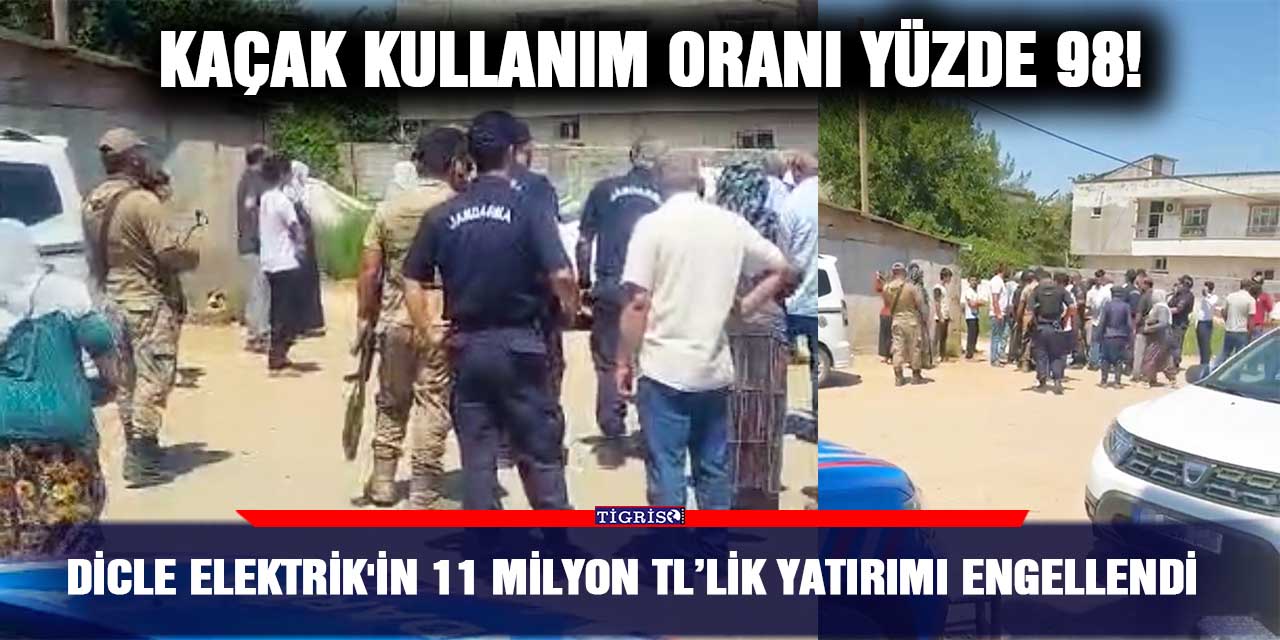 Dicle Elektrik'in 11 milyon TL’lik yatırımı engellendi
