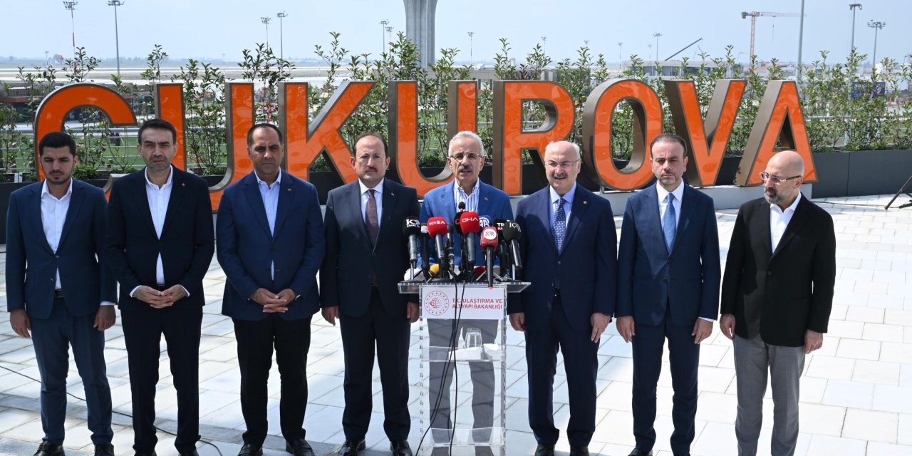 Çukurova uluslararası havalimanı yarın açılıyor