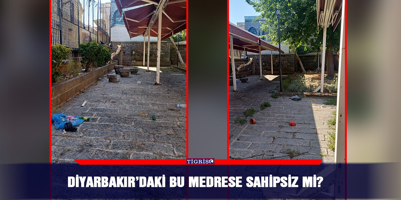 VİDEO - Diyarbakır’daki bu medrese sahipsiz mi?