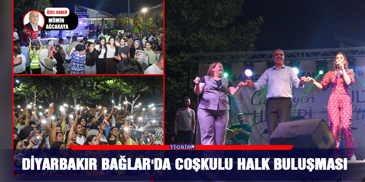 VİDEO - Diyarbakır Bağlar'da coşkulu halk buluşması
