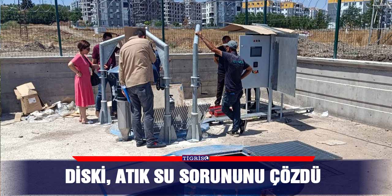 DİSKİ, atık su sorununu çözdü