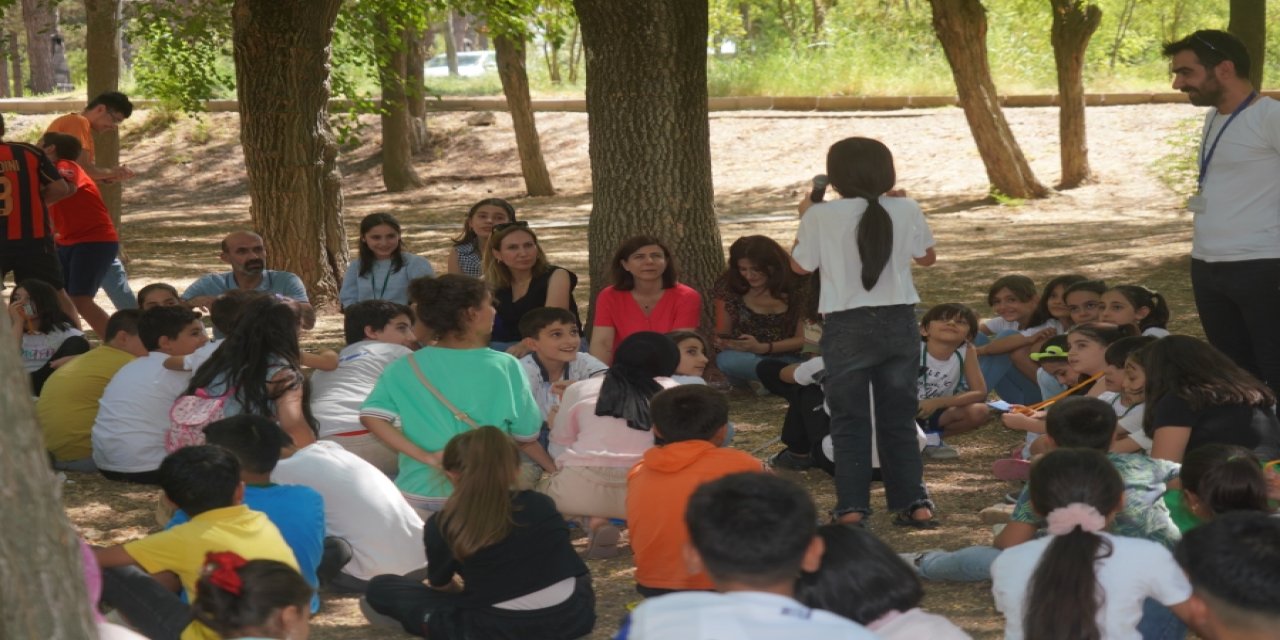 Eş Başkan Bucak, ‘Doğada Şen Çocuklar’ etkinliğine katıldı