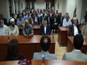 Barış heyeti Hakkari'nin ileri gelenleri ile toplantı yaptı