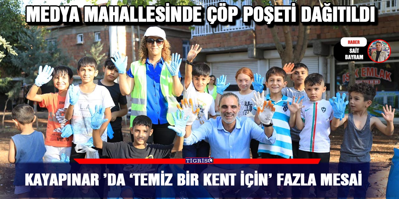 Kayapınar ’da ‘temiz bir kent için’ fazla mesai