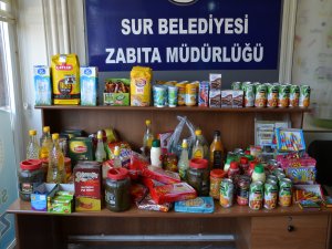 Tarihi geçen ürünler imha edildi