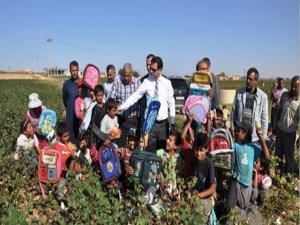 Mevsimlik işçilerin çocuklarının eğitim sorunu