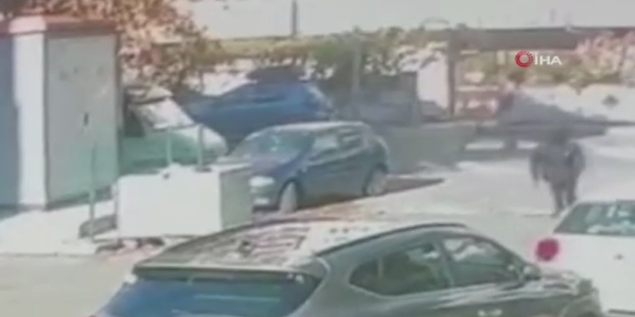 Teknik direktörün vurulma anı kameralara yansıdı