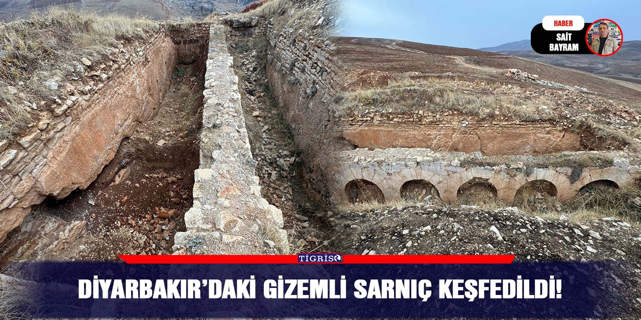 Diyarbakır’daki gizemli sarnıç keşfedildi!