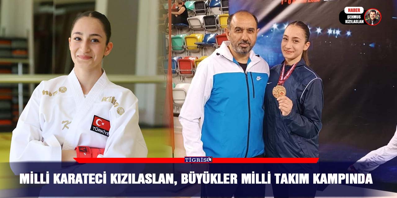 Milli Karateci Kızılaslan, Büyükler Milli Takım Kampında