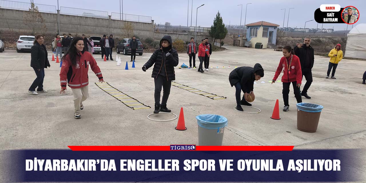 VİDEO - Diyarbakır’da engeller spor ve oyunla aşılıyor