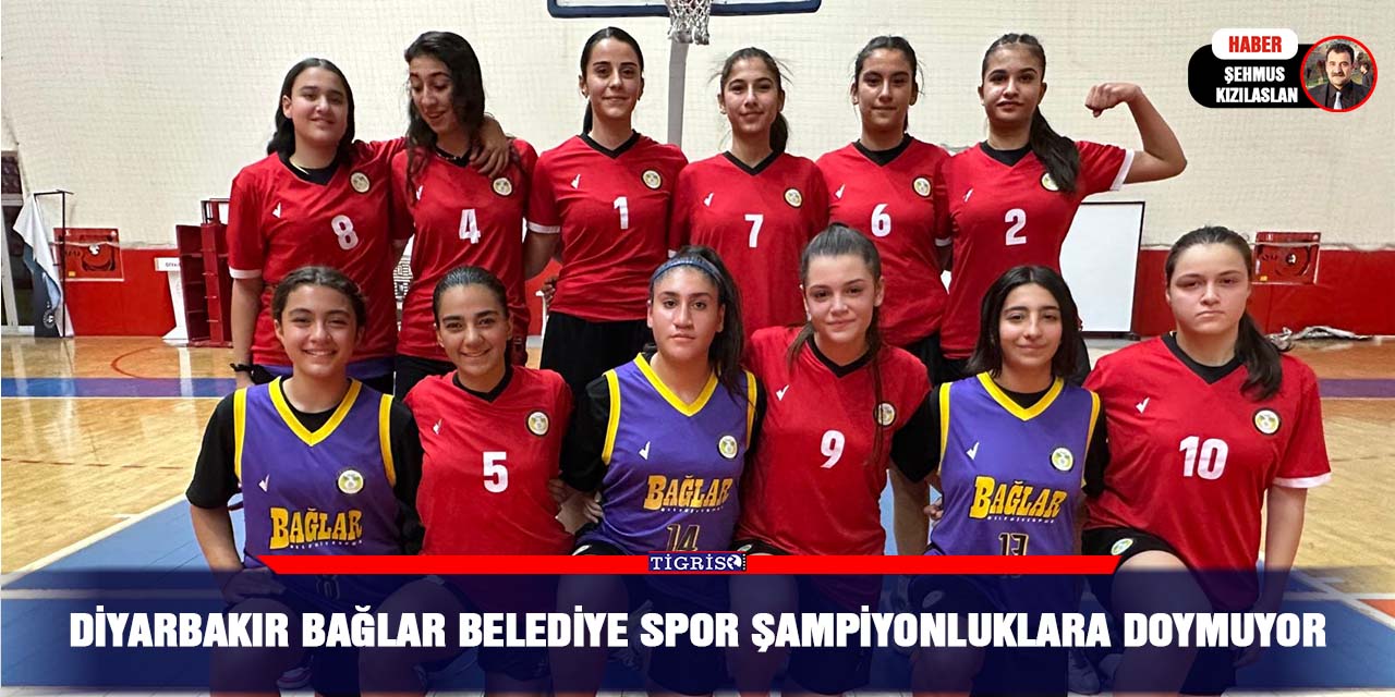 Diyarbakır Bağlar Belediye spor şampiyonluklara doymuyor