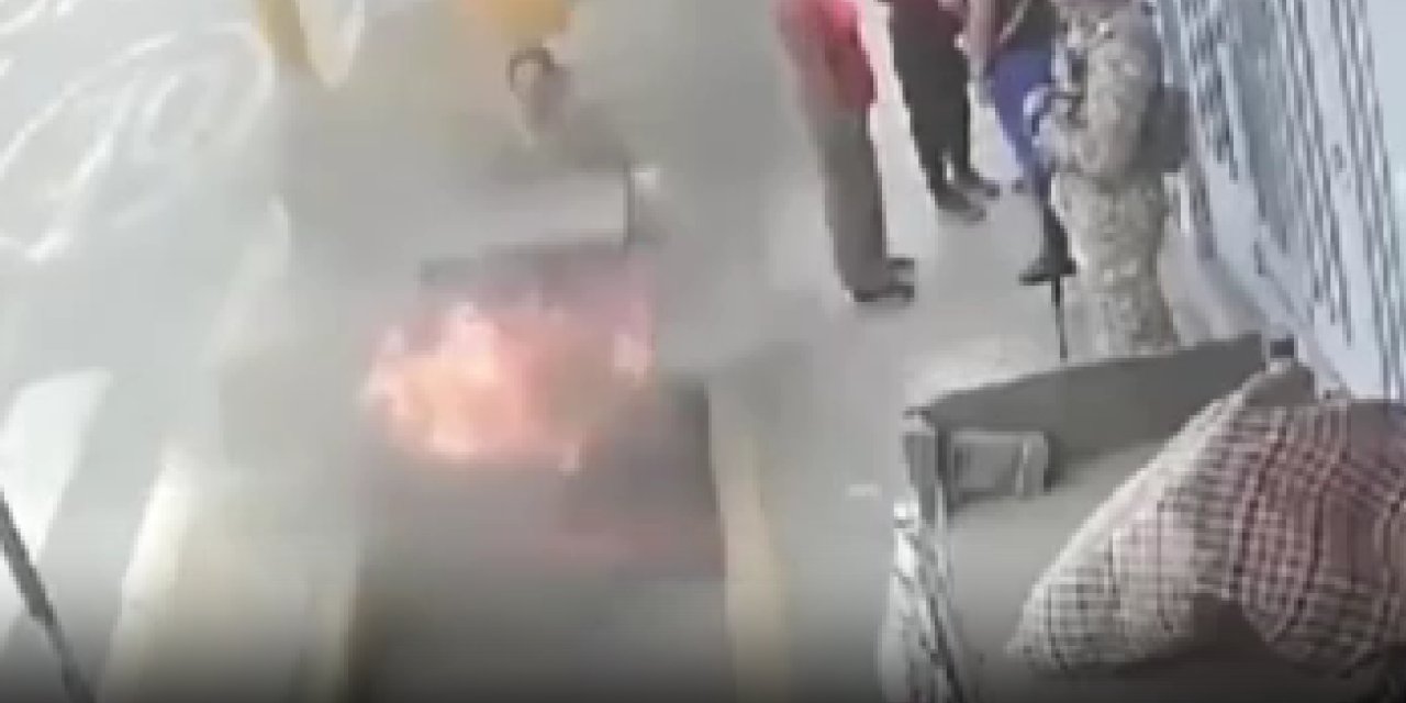 Elektrik kutusu bomba gibi patladı: Ağır yaralandı