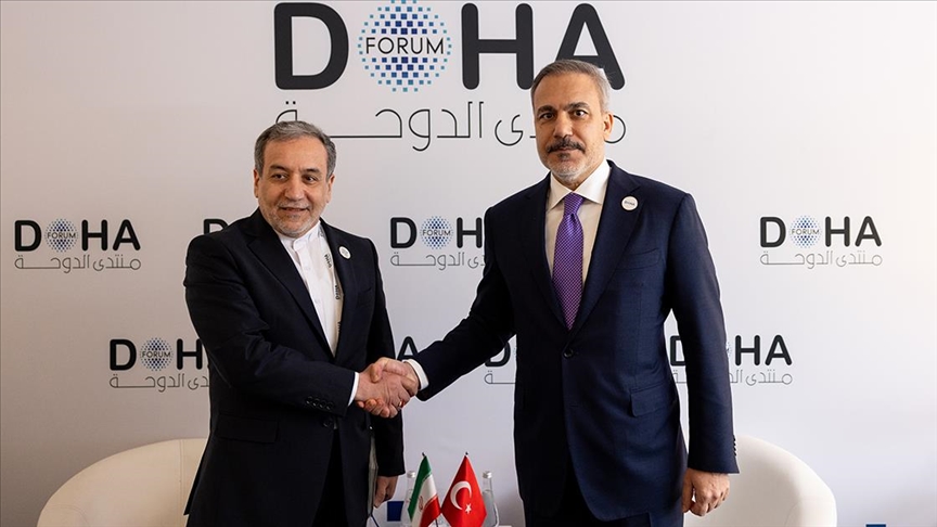 Bakan Fidan, İranlı mevkidaşı Erakçi ile görüştü