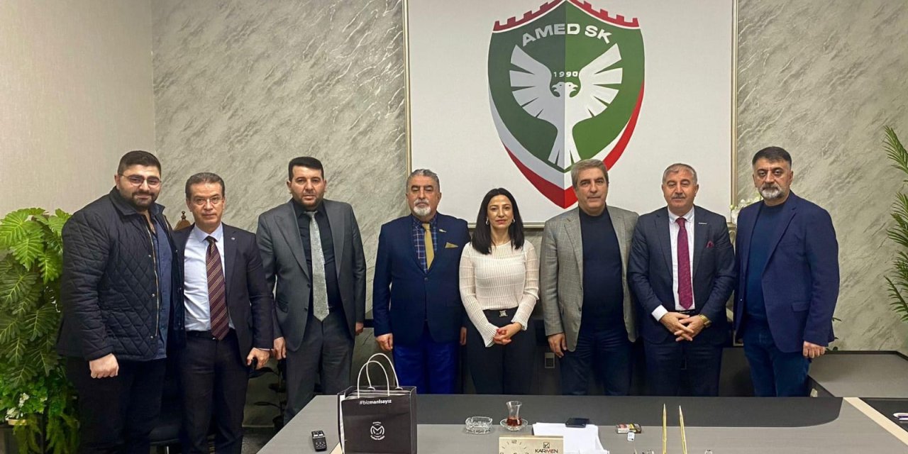 DOĞUSİFED'den Diyarbakır'da Amedspor'a ziyaret