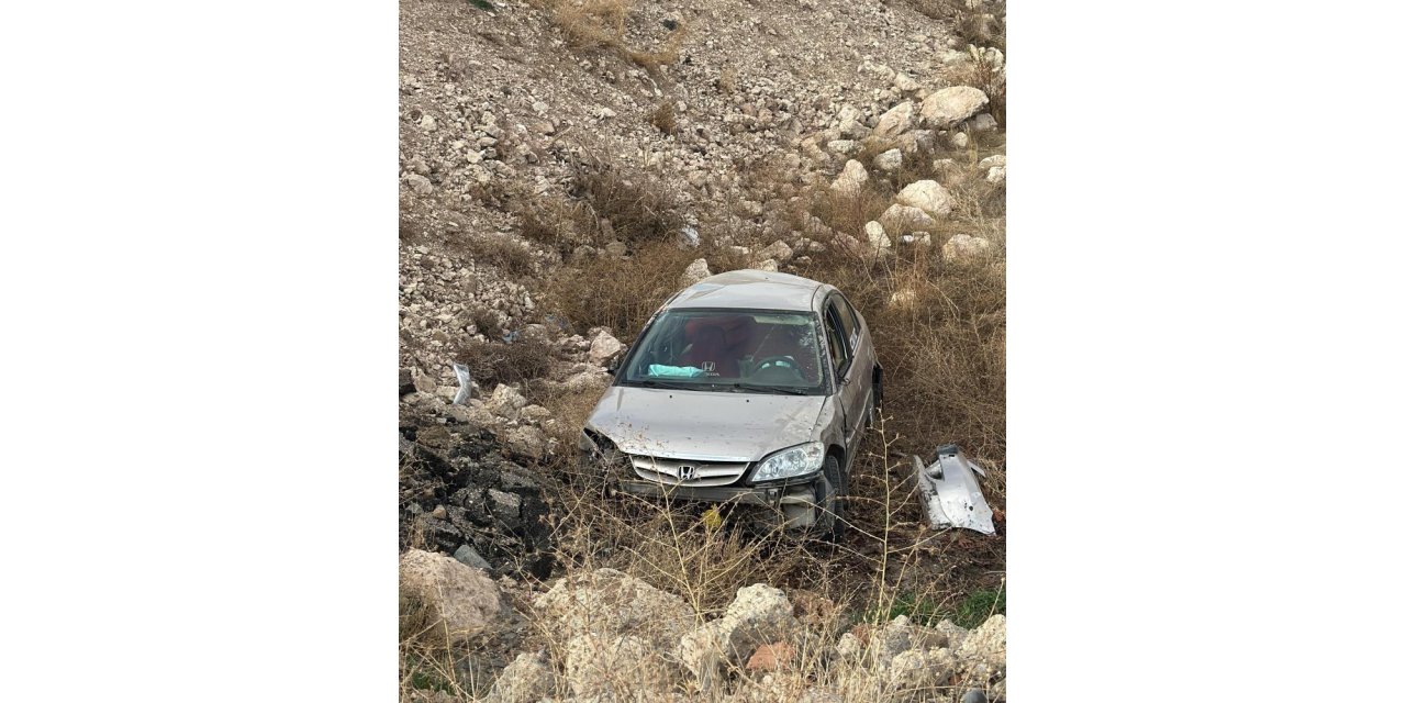 Elazığ'da trafik kazası: 2 yaralı