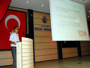 Sağlık personeline iş güvenliği eğitimi