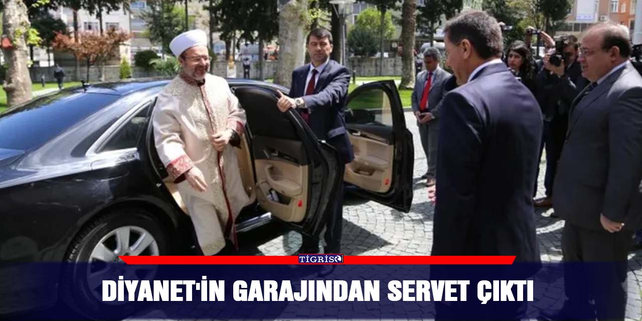 Diyanet'in garajından servet çıktı
