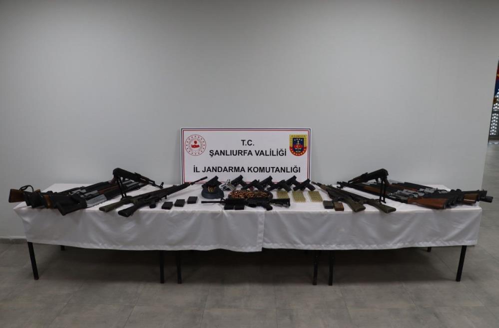 Şanlıurfa'da silah kaçakçılığı operasyonu: 18 gözaltı