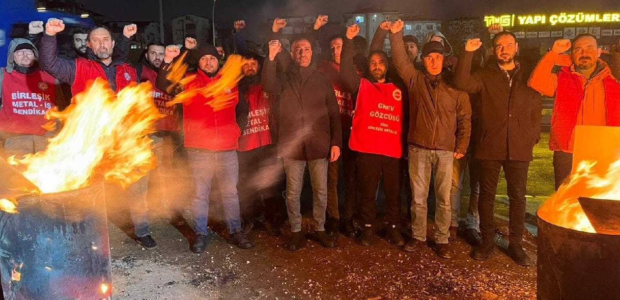 Direnen metal işçileri kazandı