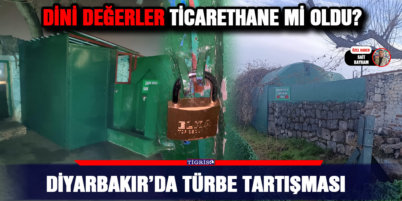 VİDEO - Diyarbakır’da Türbe tartışması