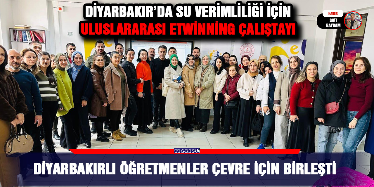 Diyarbakırlı öğretmenler çevre için birleşti
