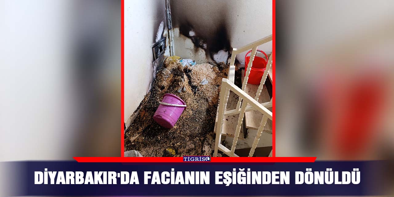Diyarbakır'da facianın eşiğinden dönüldü
