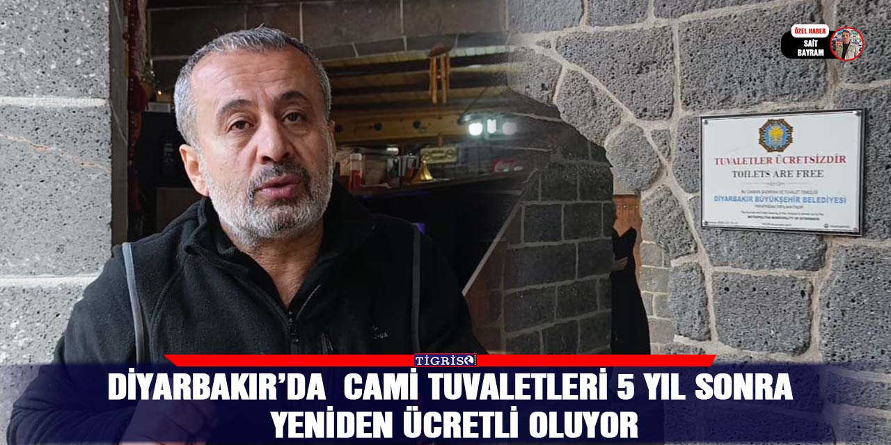 VİDEO - Diyarbakır’da  Cami Tuvaletleri 5 Yıl Sonra Yeniden Ücretli oluyor