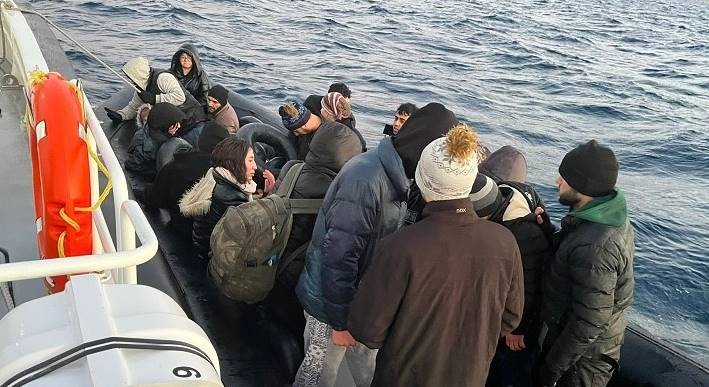 32 kaçak göçmen yakalandı