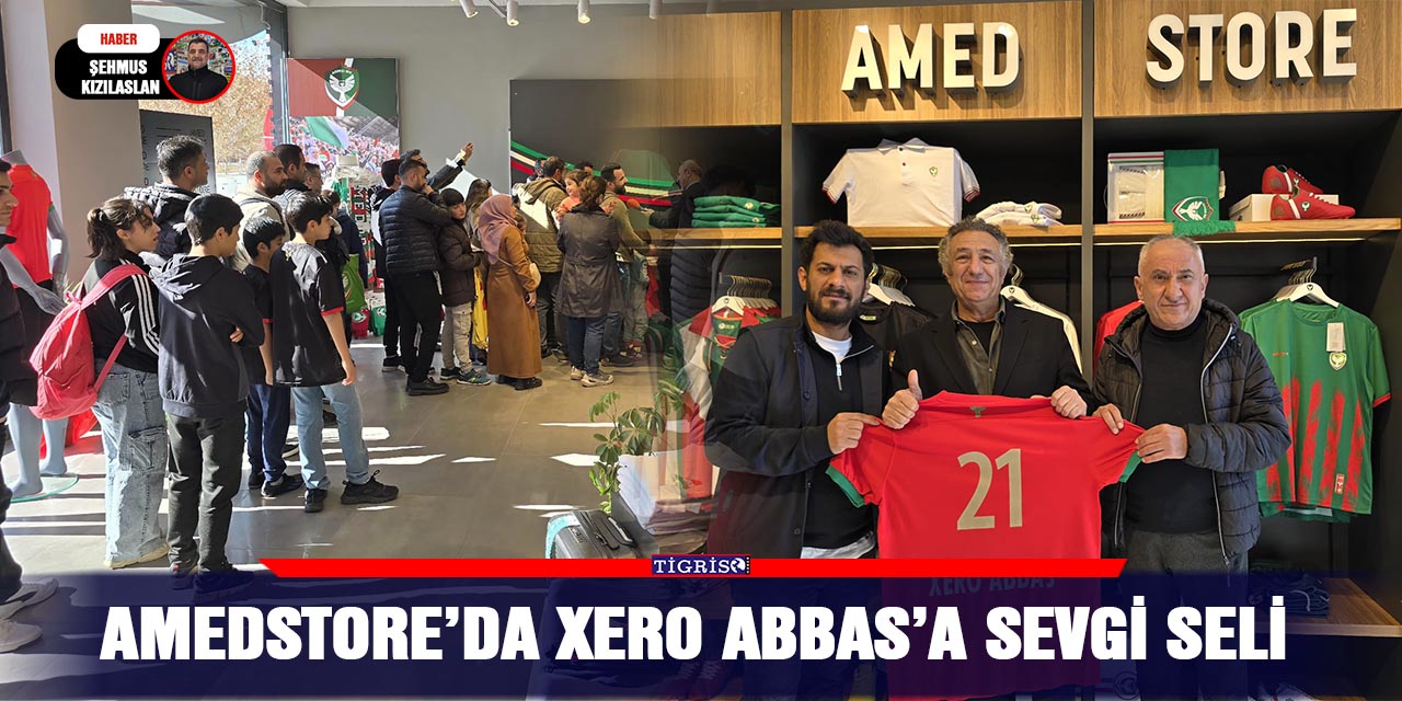 AmedStore’da Xero Abbas’a Sevgi Seli