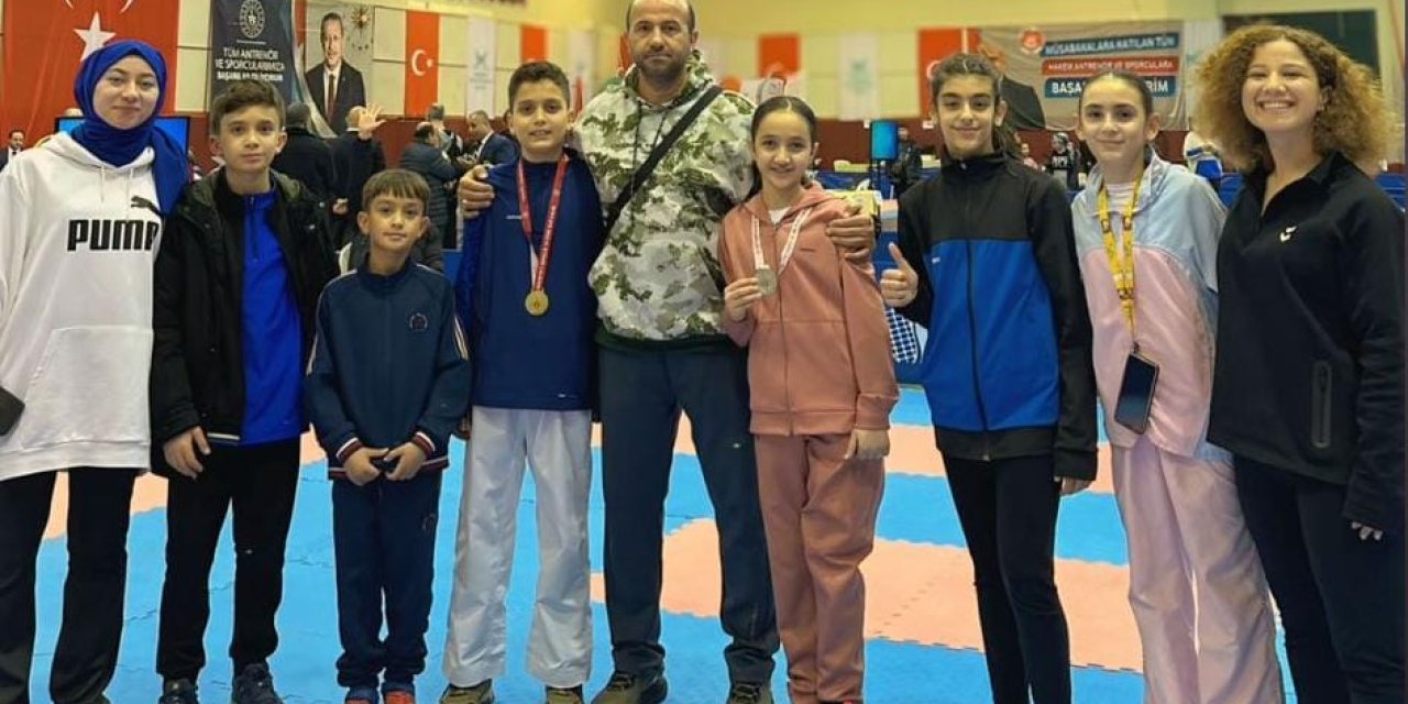Diyarbakırlı Karateciler madalyalarla döndü