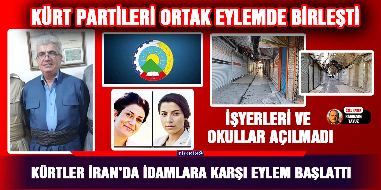 VİDEO - Kürtler İran’da idamlara karşı eylem başlattı