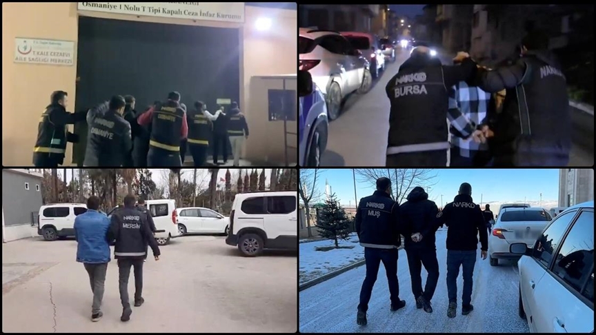 VİDEO - Diyarbakır ve  77 ilde "Narkokaplan-9" operasyonu: 2 bin 79 gözaltı