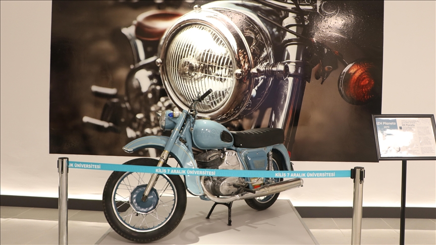 Kilis'te motosiklet tarih evi açıldı