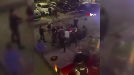 VİDEO - Taşkınlık yapan gruba meydan dayağı