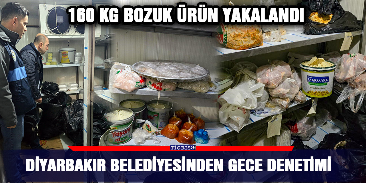 Diyarbakır Belediyesinden gece denetimi