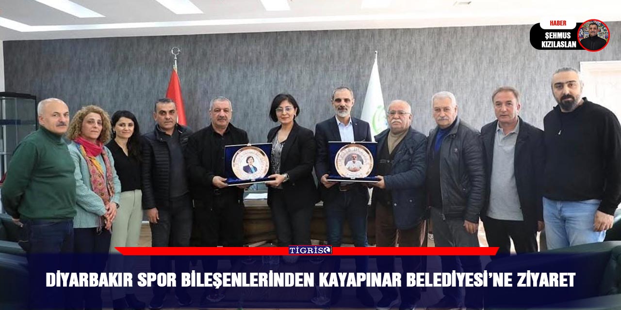 Diyarbakır Spor Bileşenlerinden Kayapınar Belediyesi’ne Ziyaret