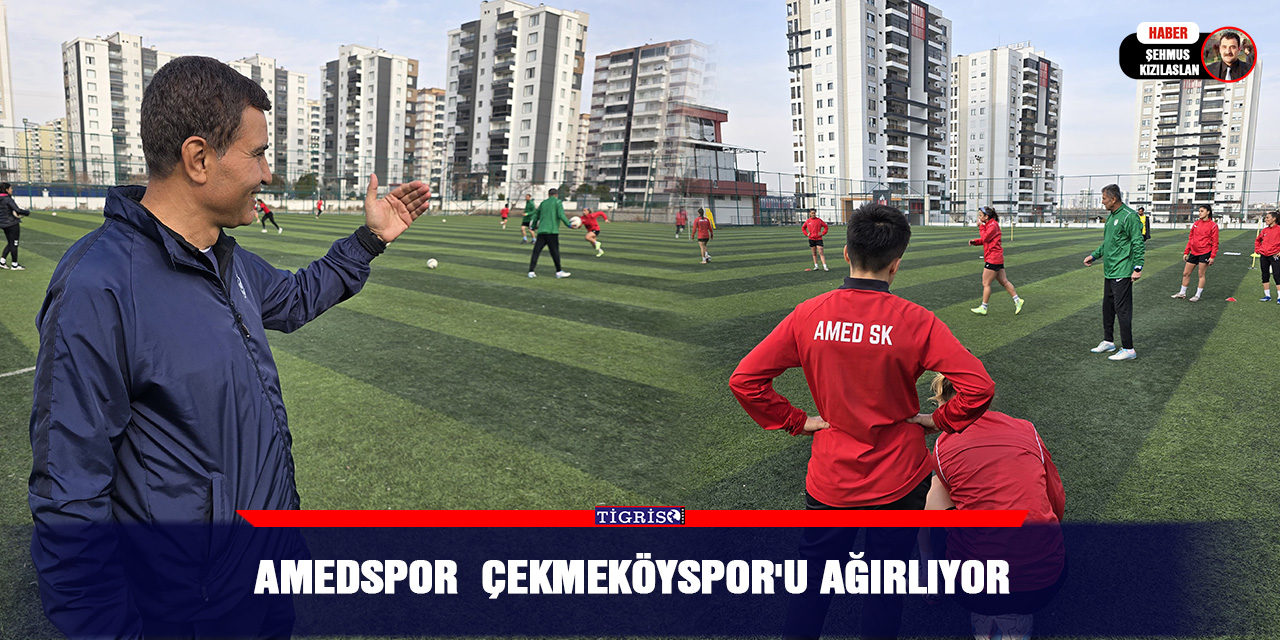 Amedspor Çekmeköyspor'u ağırlıyor