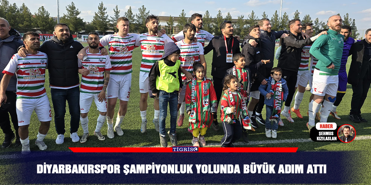 Diyarbakırspor Şampiyonluk Yolunda Büyük Adım Attı