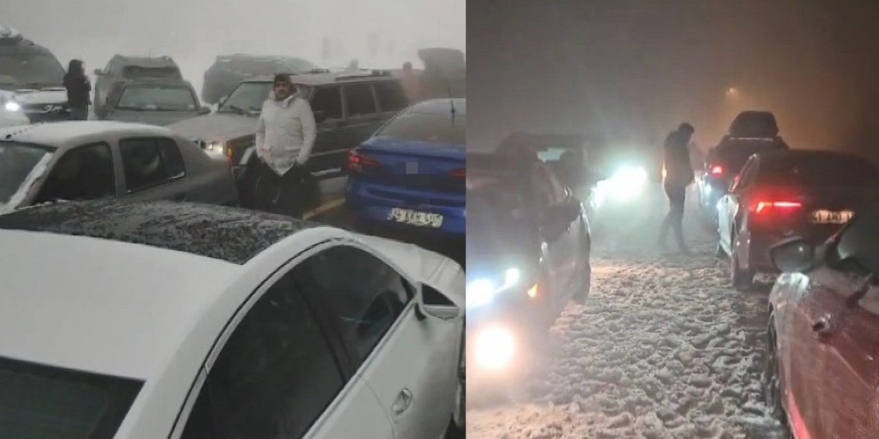 Kartepe Kayak Merkezi yolu tamamen kapandı