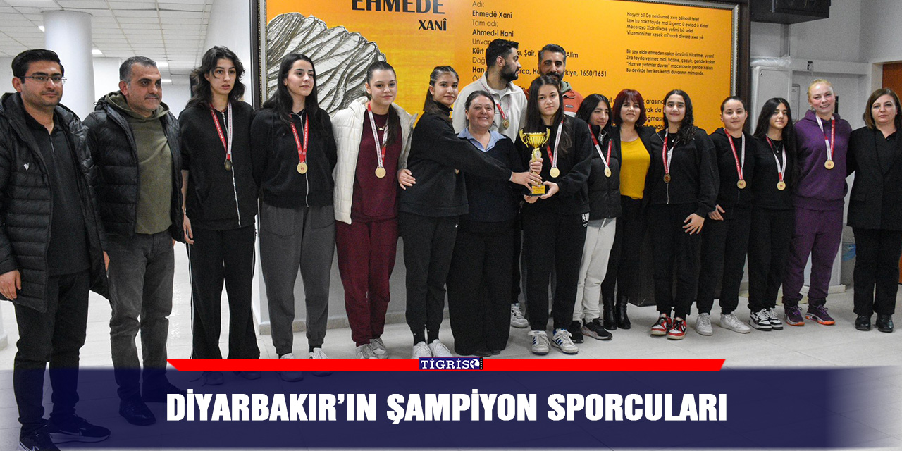 Diyarbakır’ın şampiyon sporcuları