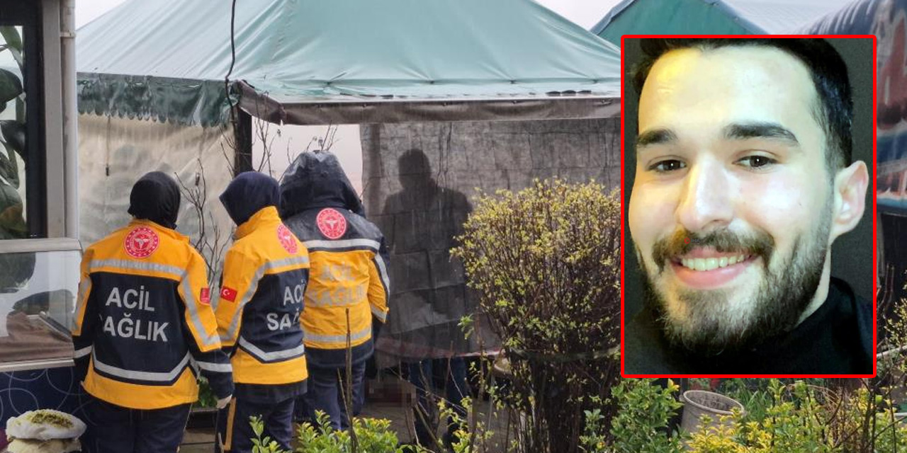 Genç adam çay bahçesinde ölü bulundu