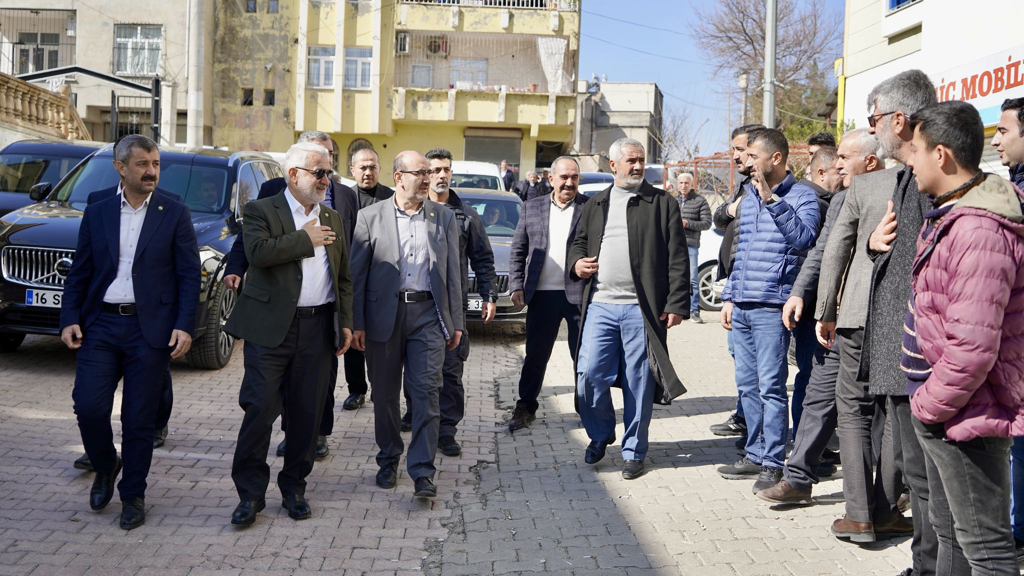 Yapıcıoğlu, Silvan’da halkla buluştu