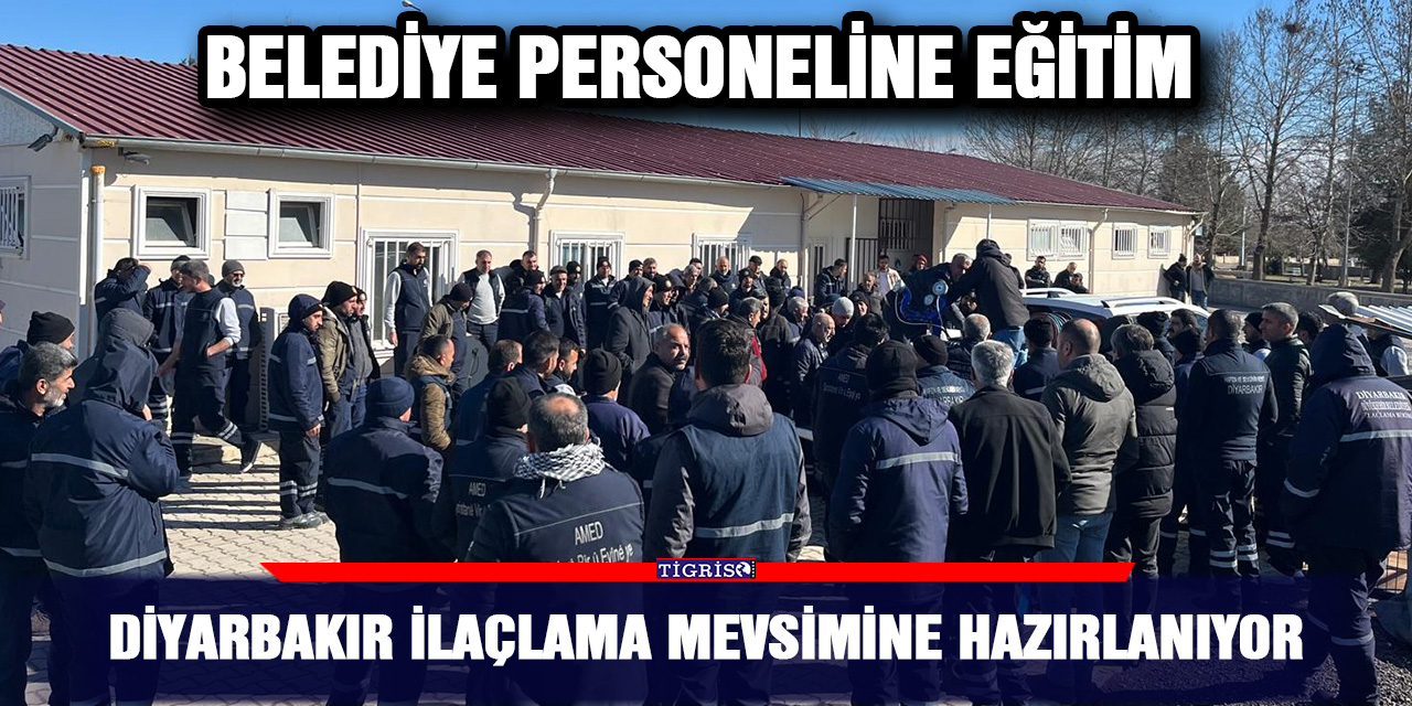 Diyarbakır ilaçlama mevsimine hazırlanıyor