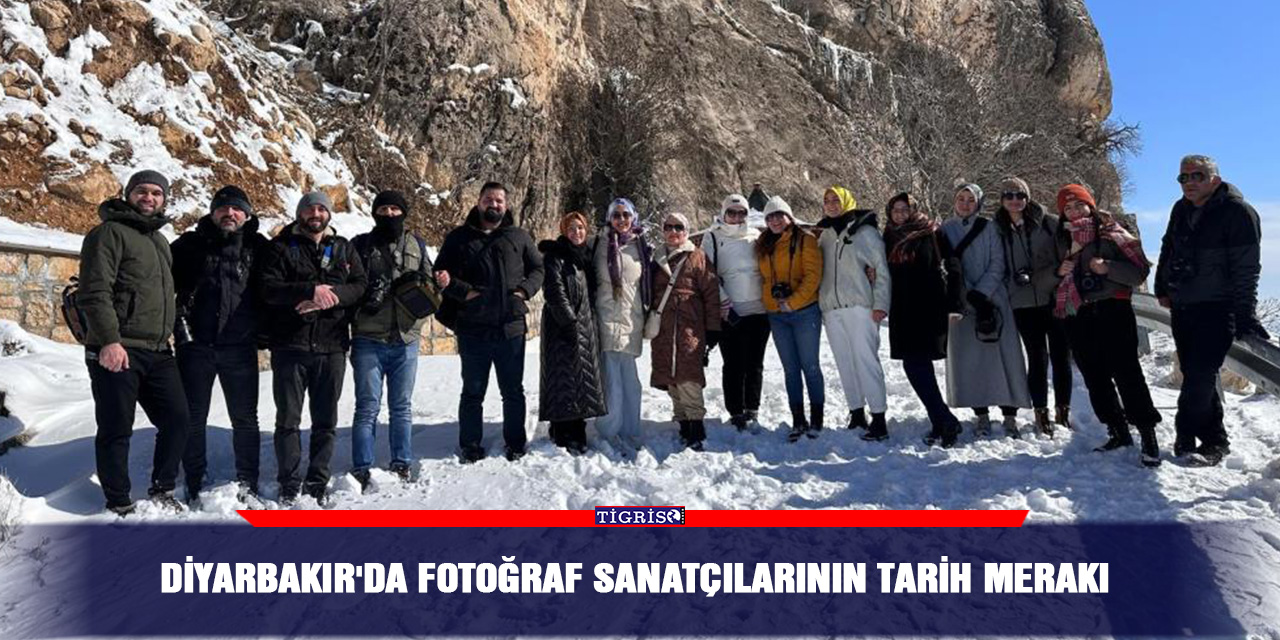 Diyarbakır'da fotoğraf sanatçılarının tarih merakı
